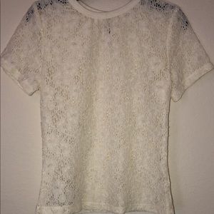 White Lace Top